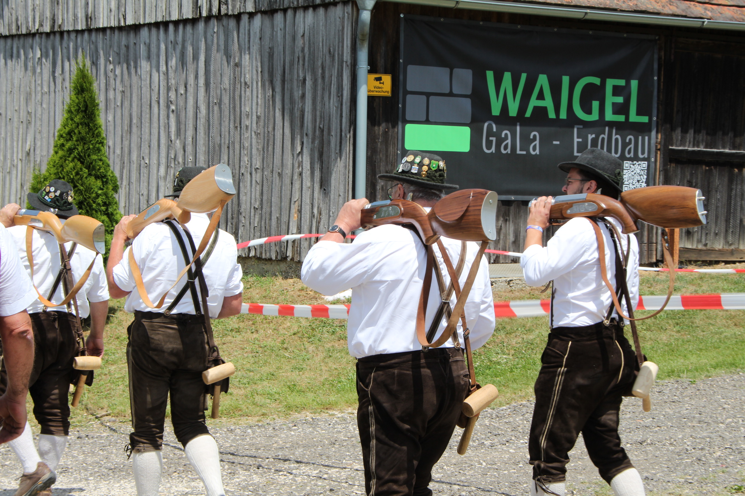 Wattenweiler Festtage Böllerschützentreffen