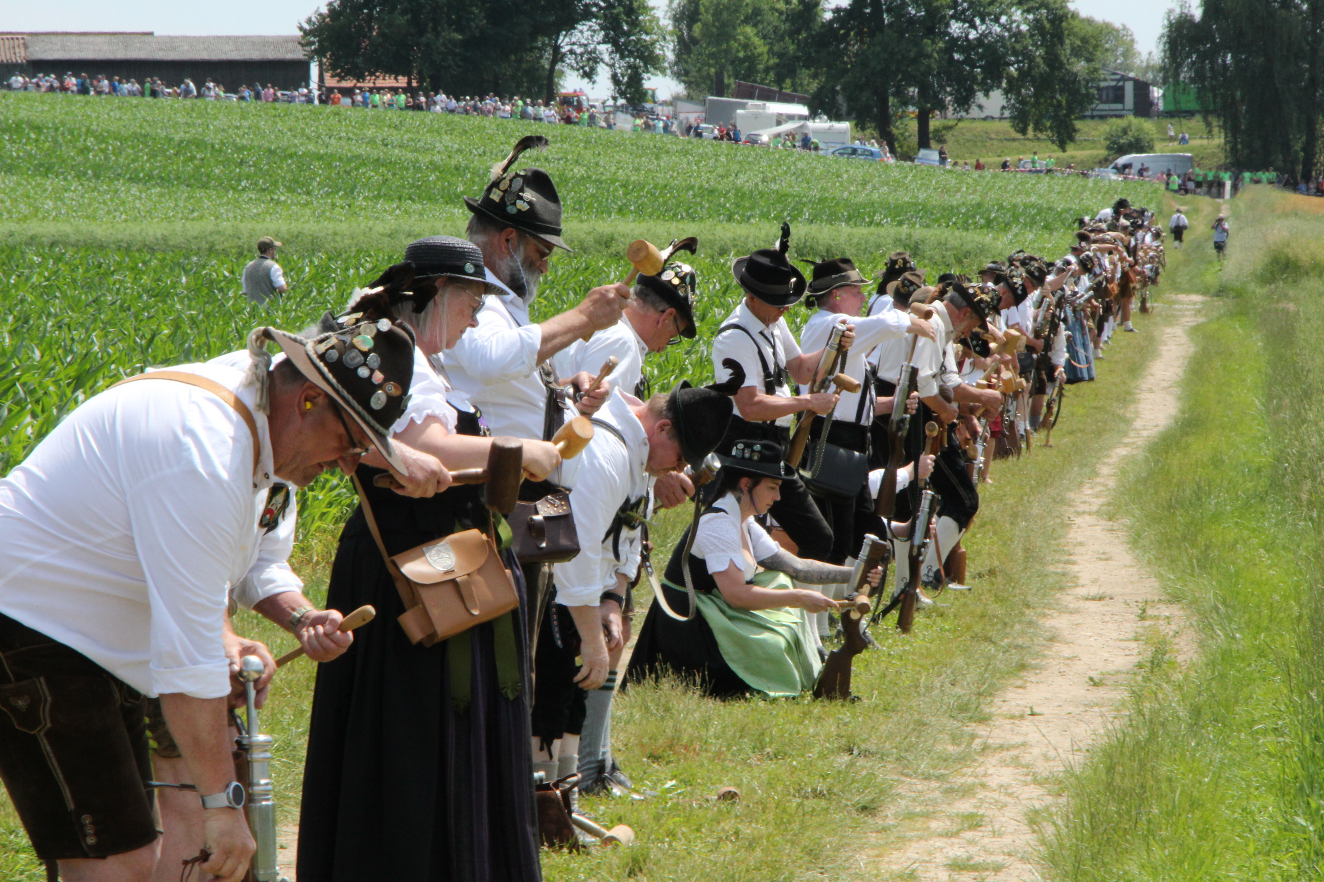 Wattenweiler Festtage Böllerschützentreffen
