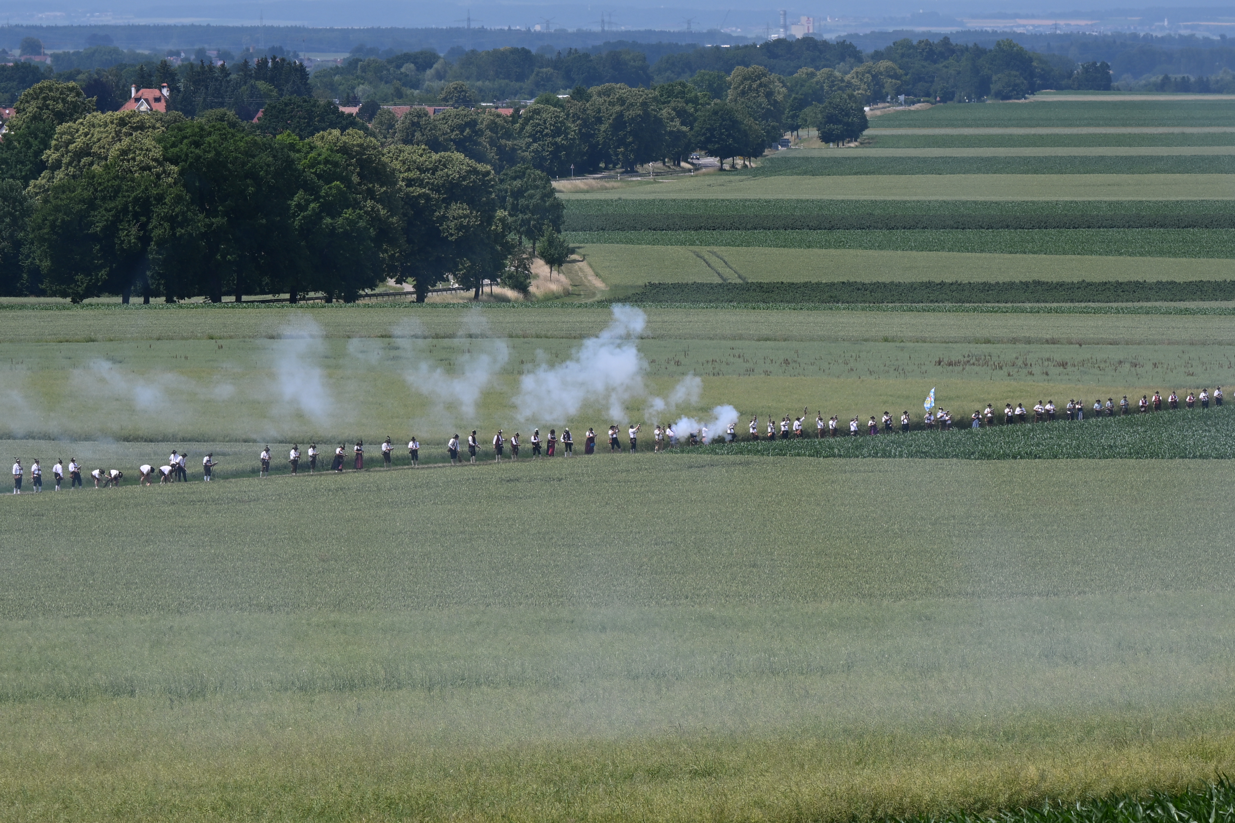 Wattenweiler Festtage Böllerschützentreffen