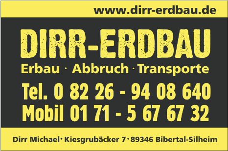 Logo Dirr Erdbau
