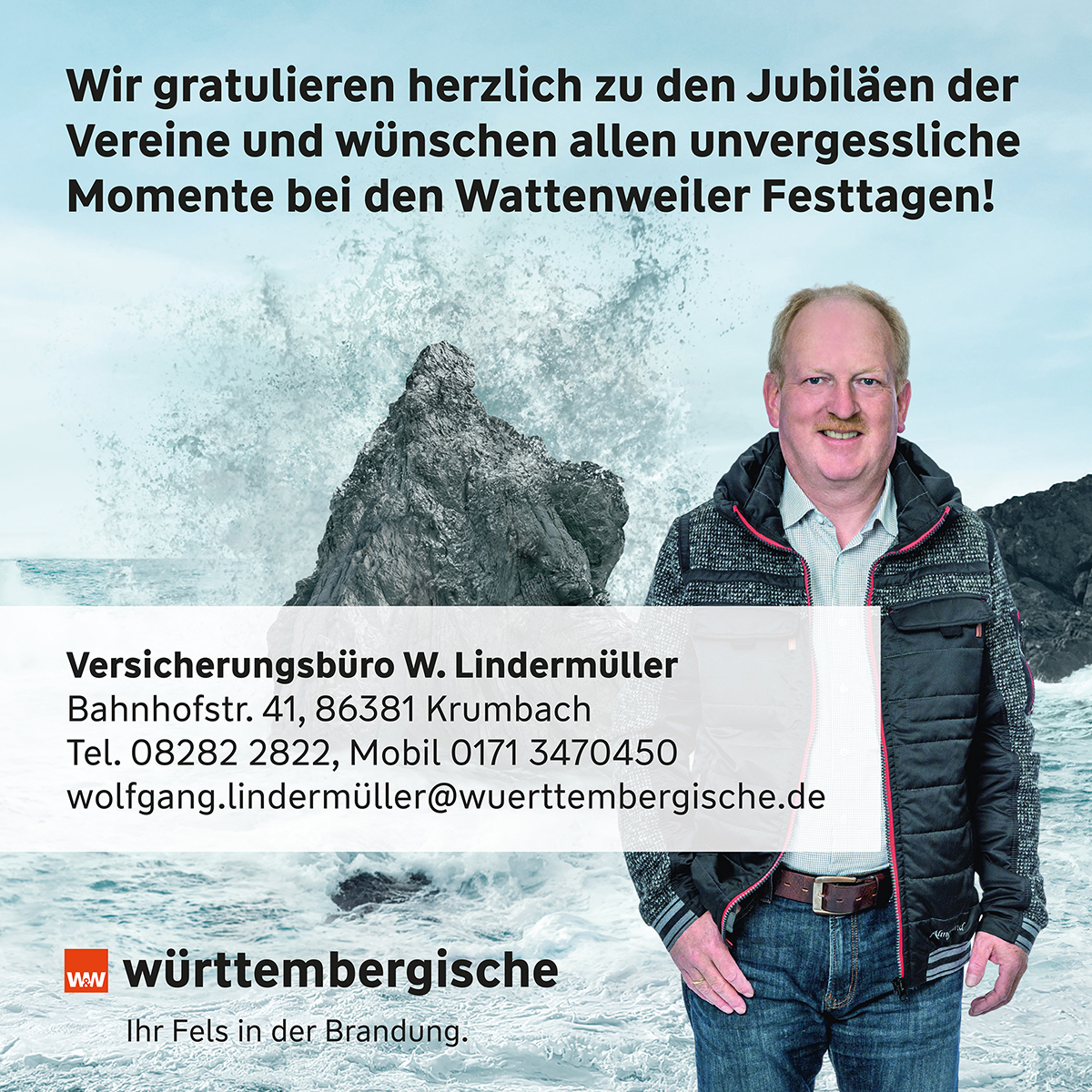 Logo Versicherungsbüro W. Lindermüller